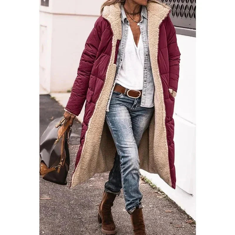 Rosie™ | Chic Reversible Winter Jacket