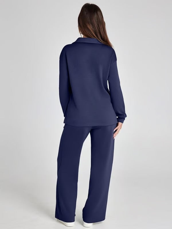 Cozy Chic™ : Women's 2-Piece Long-Sleeve Sweat Sets