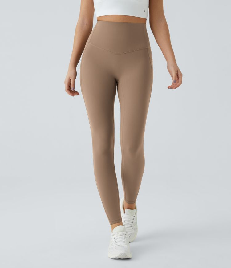 UltraSculpt™ - High Waisted Leggings - Tummy Control and Side Pockets for Workout