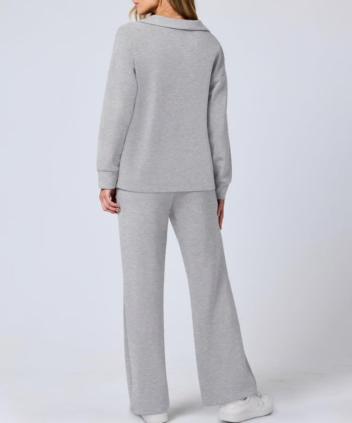 Cozy Chic™ : Women's 2-Piece Long-Sleeve Sweat Sets