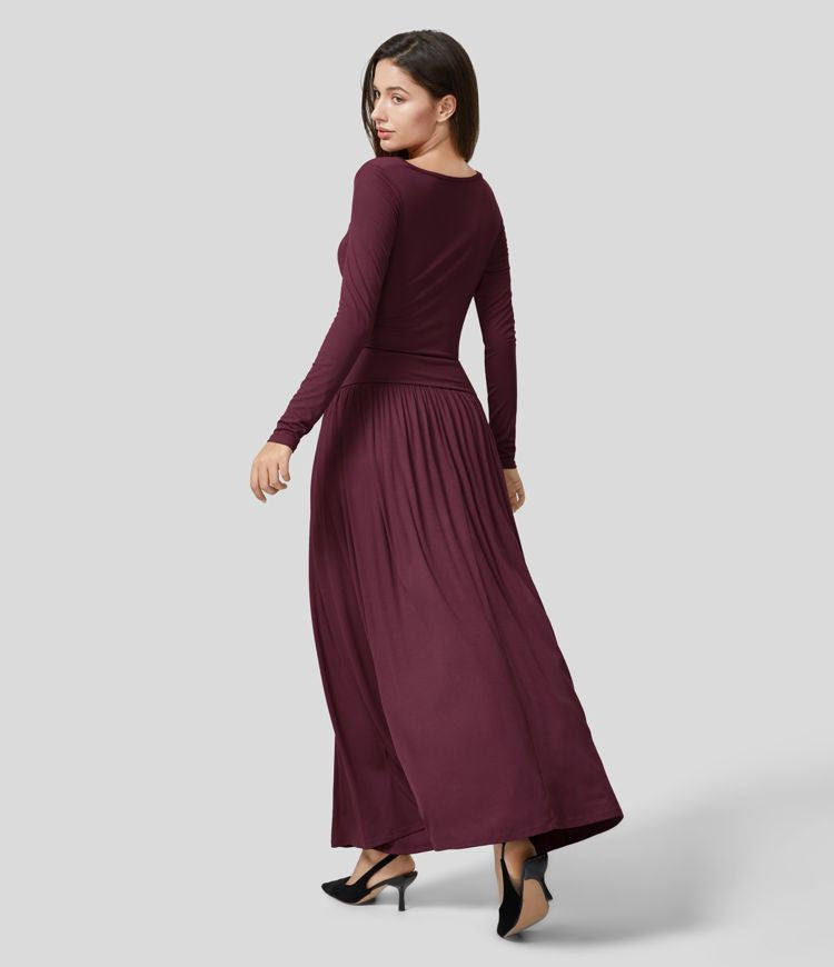 Women's Long Sleeve Maxi Skirt Fall