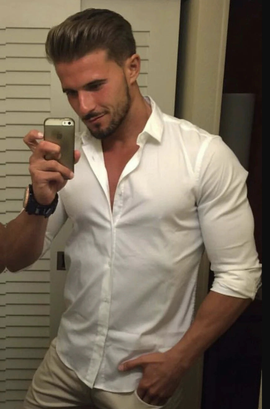 Wrinkle-Resistant Slim Fit Shirt