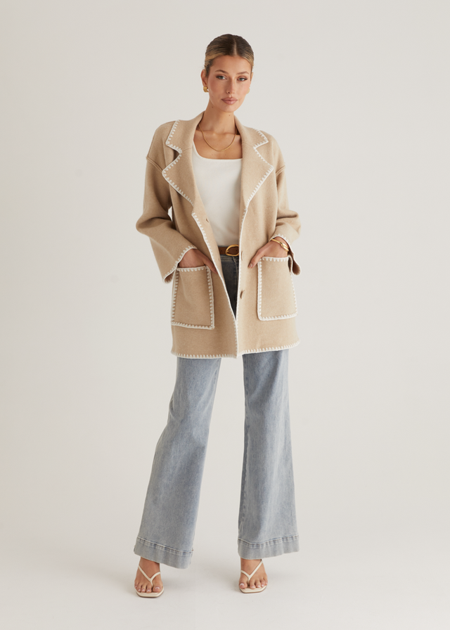 Harlo Cardigan - Beige