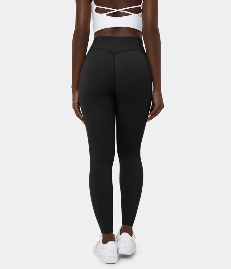 UltraSculpt™ - High Waisted Leggings - Tummy Control and Side Pockets for Workout