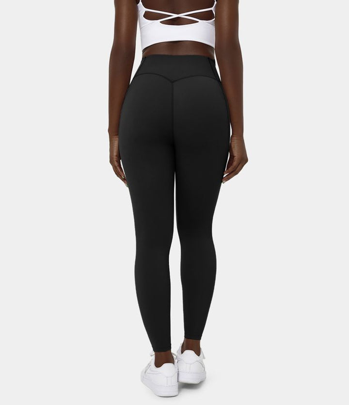 UltraSculpt™ - High Waisted Leggings - Tummy Control and Side Pockets for Workout