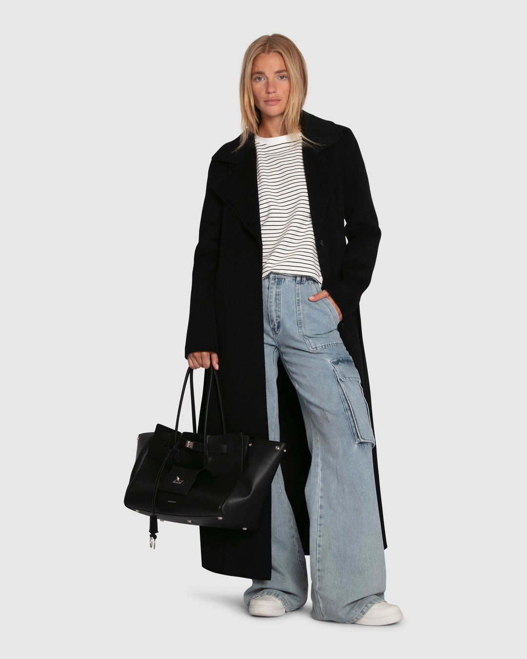 Ex-Boyfriend Maxi Coat - Black129
