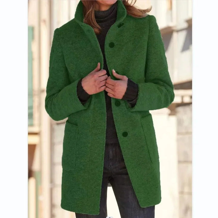 DORIA Coat With Button Closure For Women