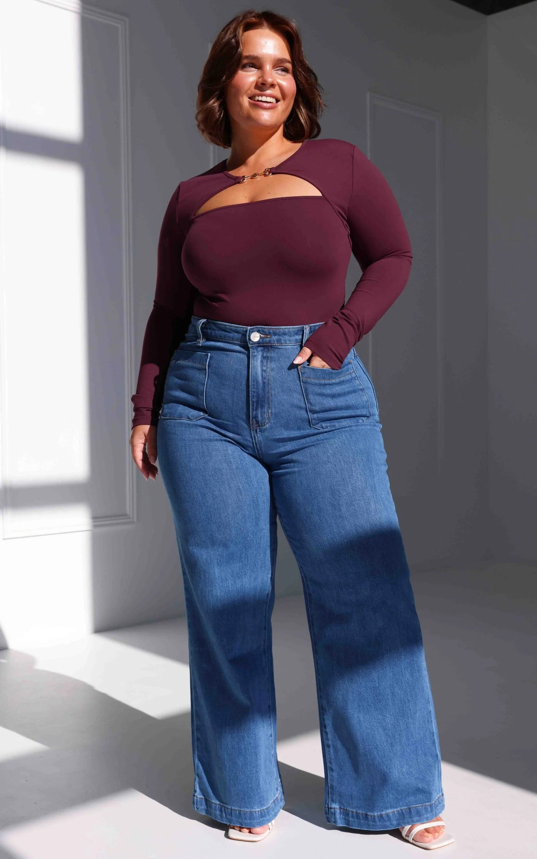 Tarsha Jeans - Mid Blue