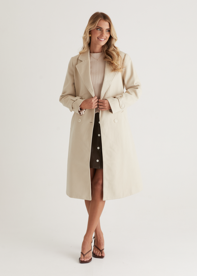 Matilda Coat - Beige