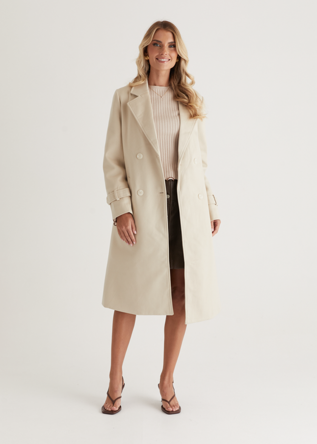 Matilda Coat - Beige