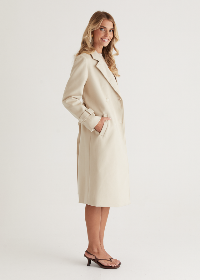 Matilda Coat - Beige