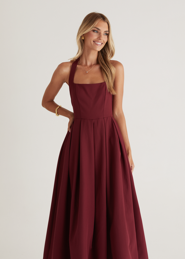 Halter Maxi Dress