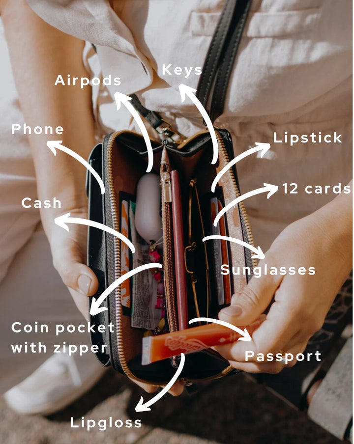 STL Crossbody Clutch Wallet™ - Stylish Convenience, Effortless Organization