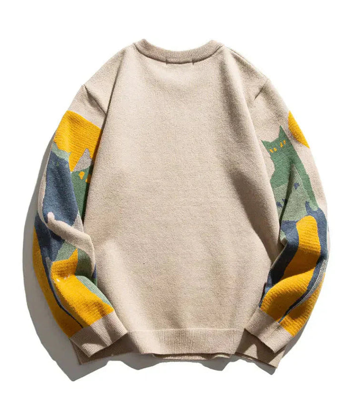 Vito - Unisex Sweater with Cats