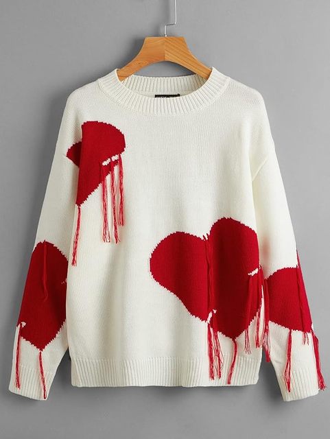 Red Heart Sweater