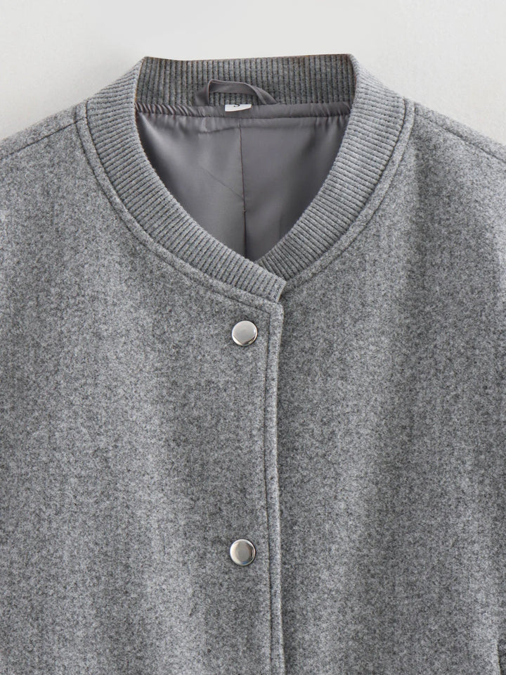 Singrid Cropped Bomber Jacket