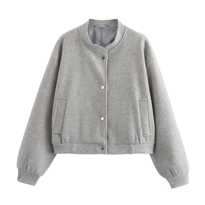 Singrid Cropped Bomber Jacket