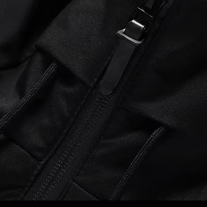 Men's Windbreaker with Zip Padding