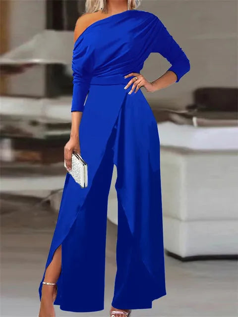 HAILEY | Off Shoulder Jumpsuit for Women