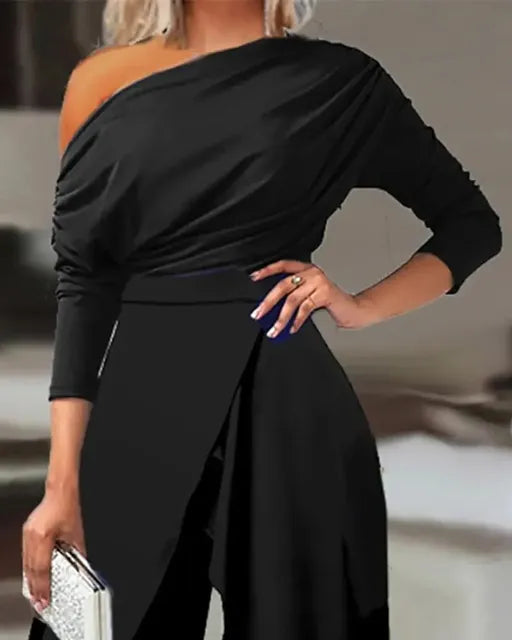 HAILEY | Off Shoulder Jumpsuit for Women