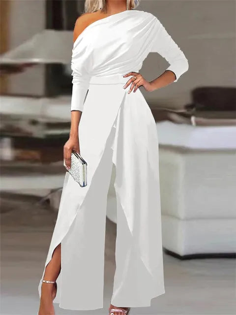 HAILEY | Off Shoulder Jumpsuit for Women