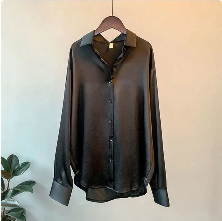 Camille | Women's Satin Shirt