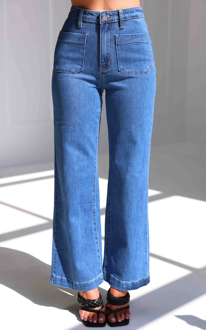 Tarsha Jeans - Mid Blue