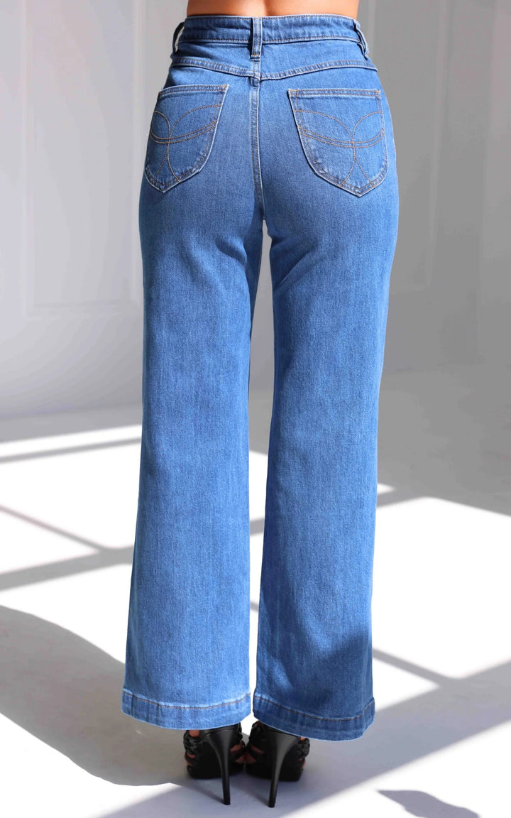Tarsha Jeans - Mid Blue