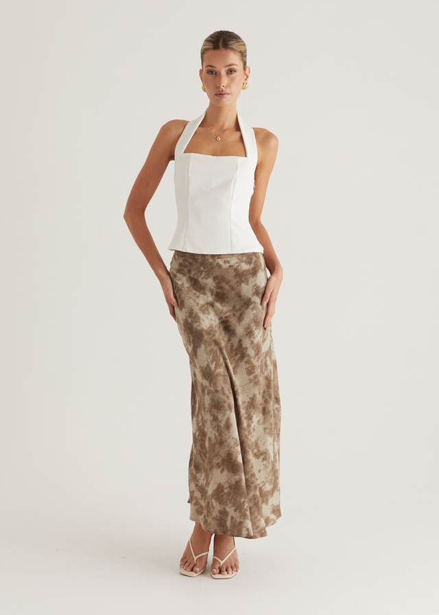 Nitro Halter Top - Off White