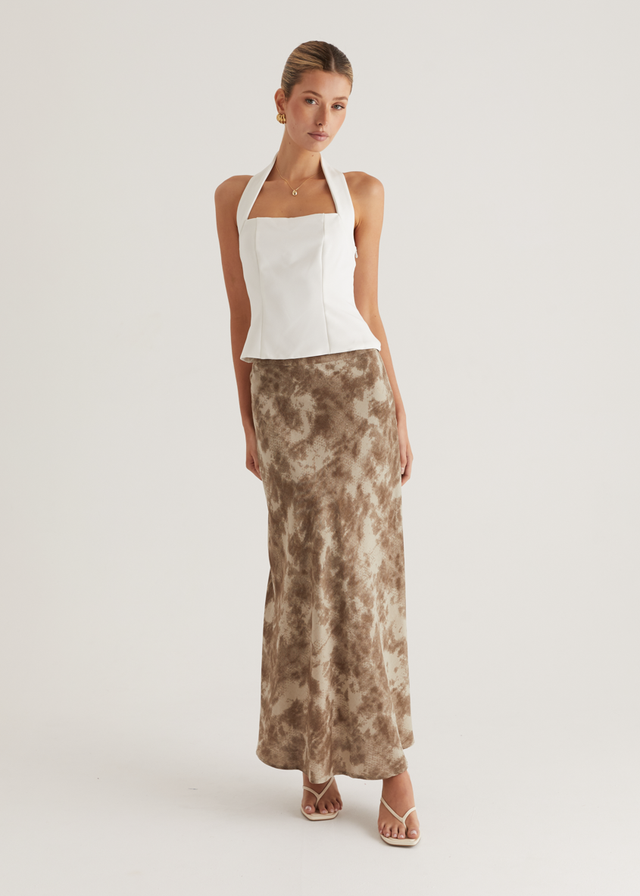 Nitro Halter Top - Off White