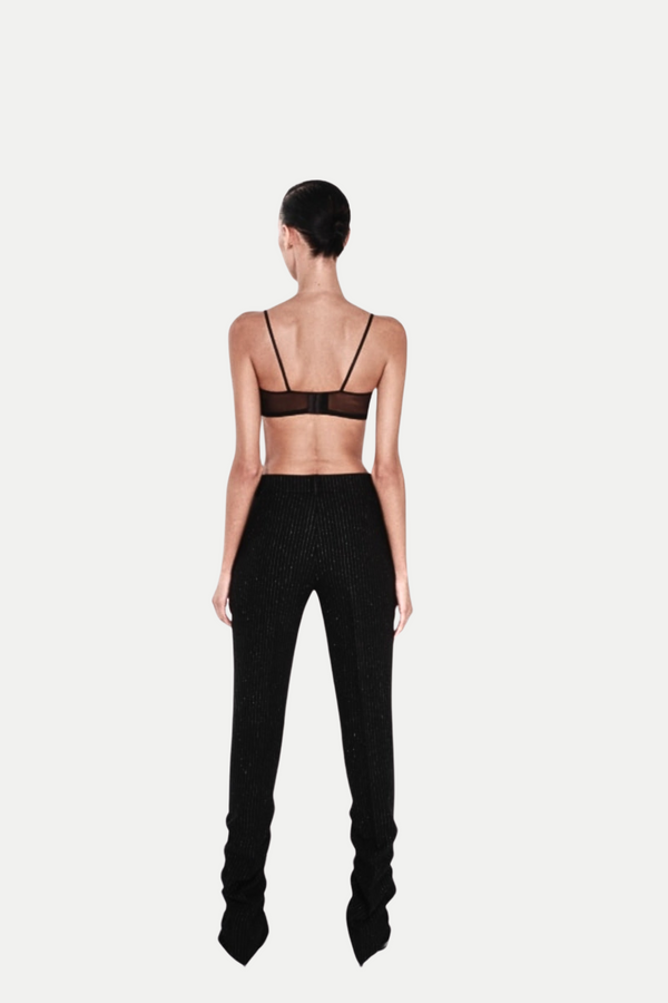 Vieby Leaf Crystal Bralette