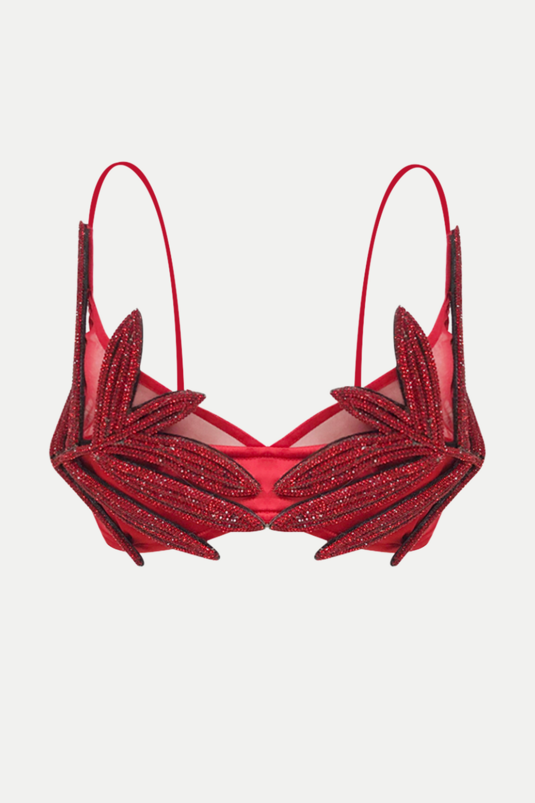 Vieby Leaf Crystal Bralette