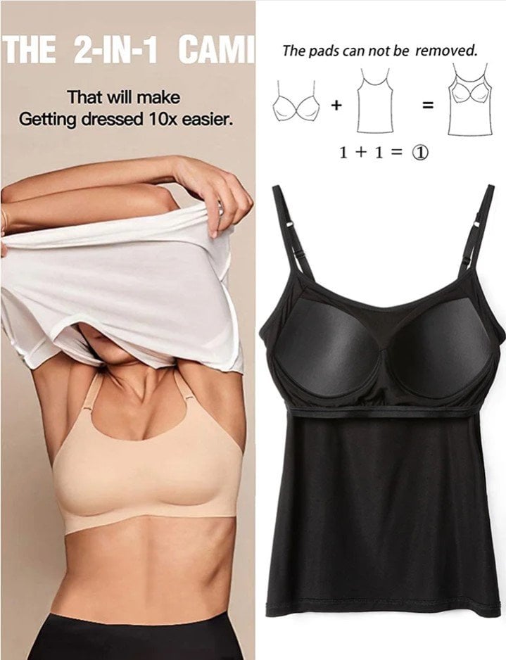 Tank With Built-In Bra