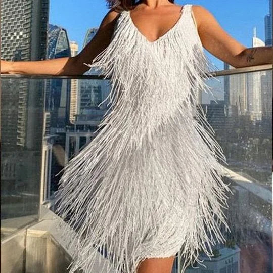 FESTIVAL DRESS WITH FLECOS