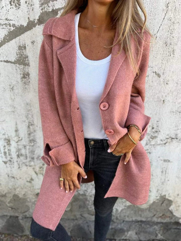 Evelyn - Casual Spring Long Coat
