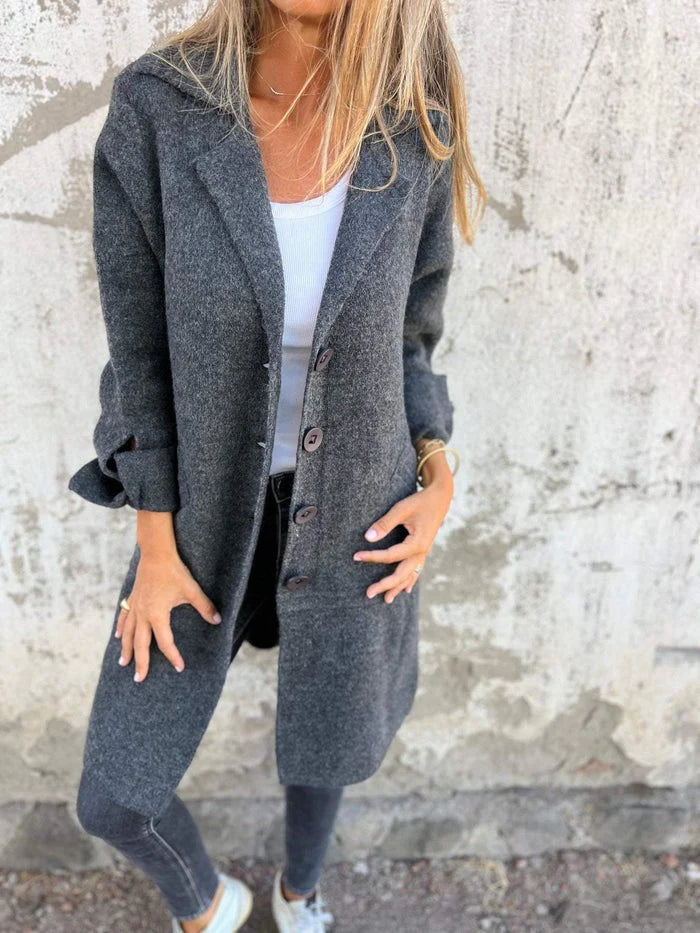 Evelyn - Casual Spring Long Coat
