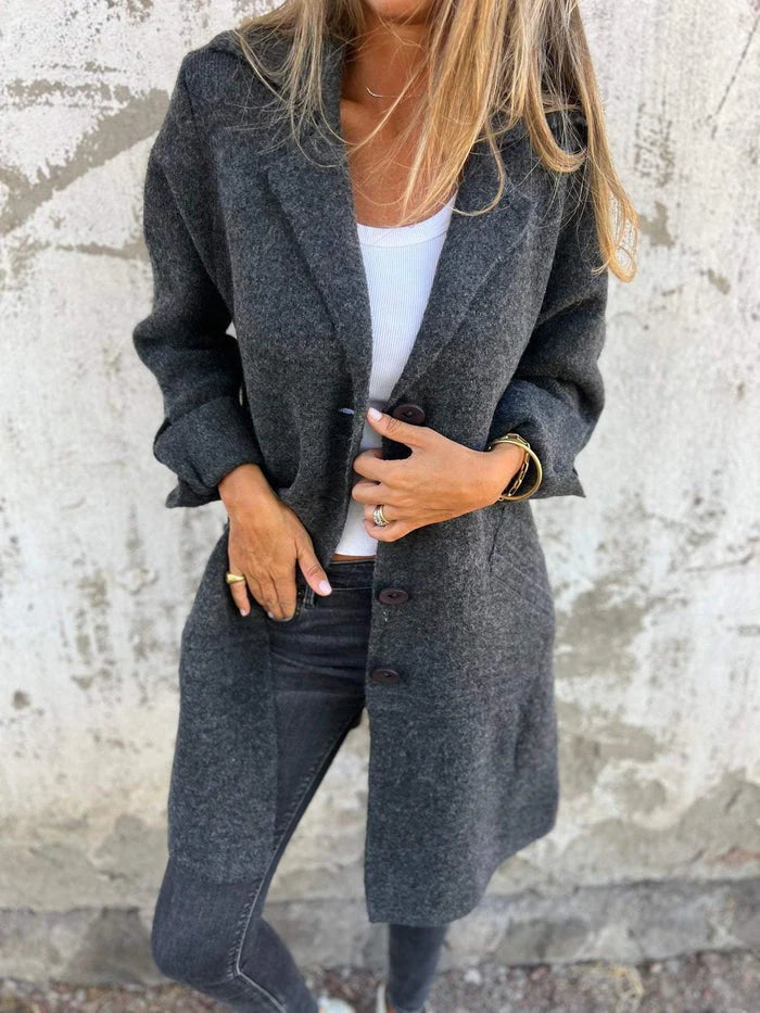 Evelyn - Casual Spring Long Coat