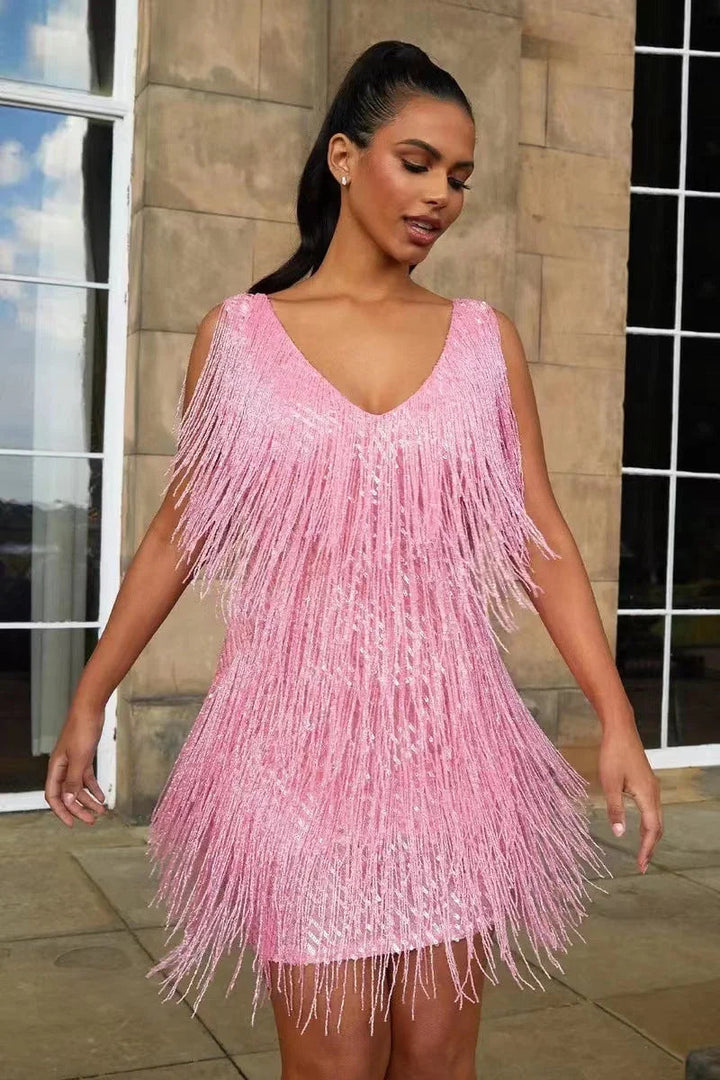 FESTIVAL DRESS WITH FLECOS