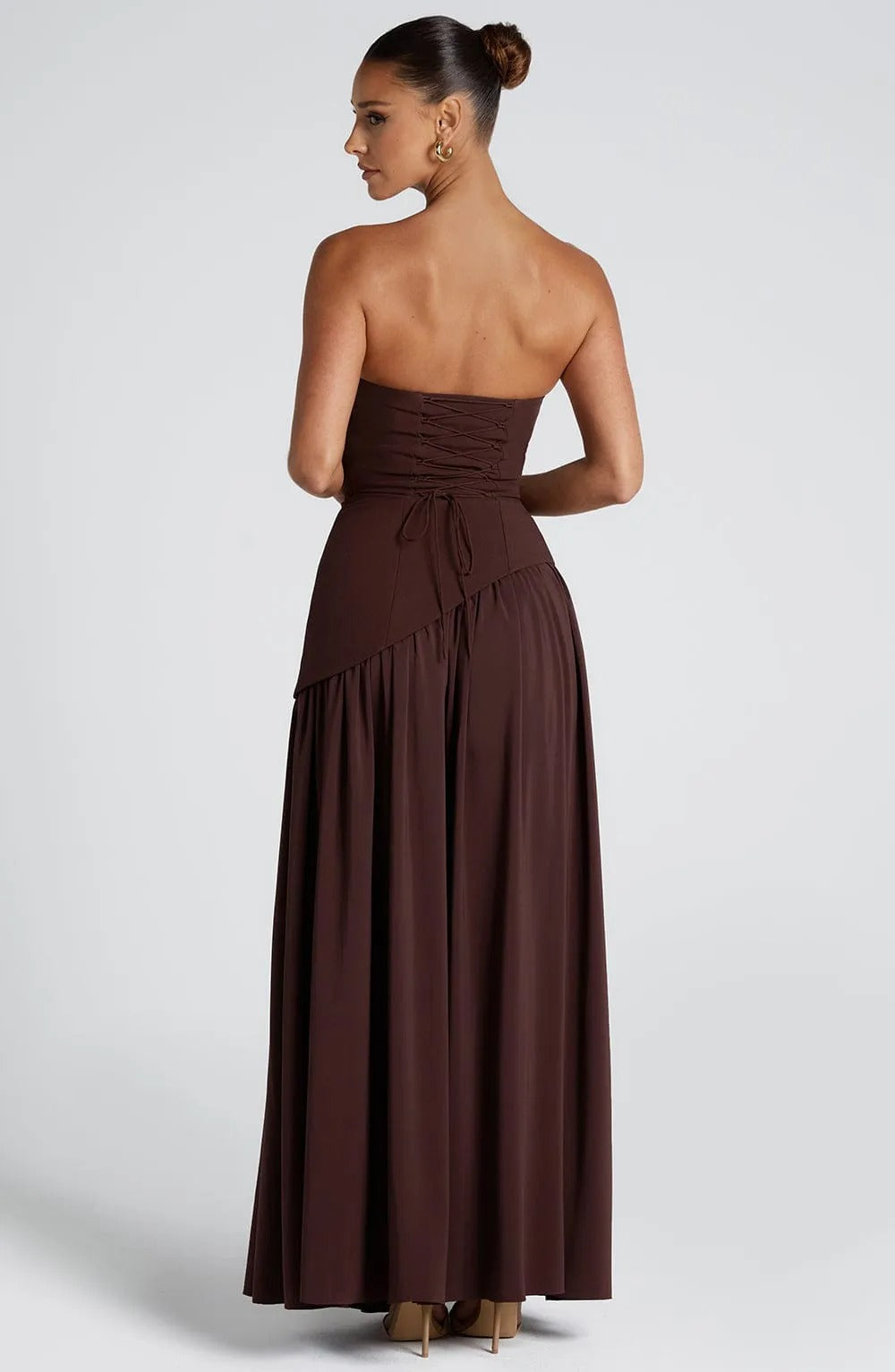 Maliyah Maxi Dress-brown