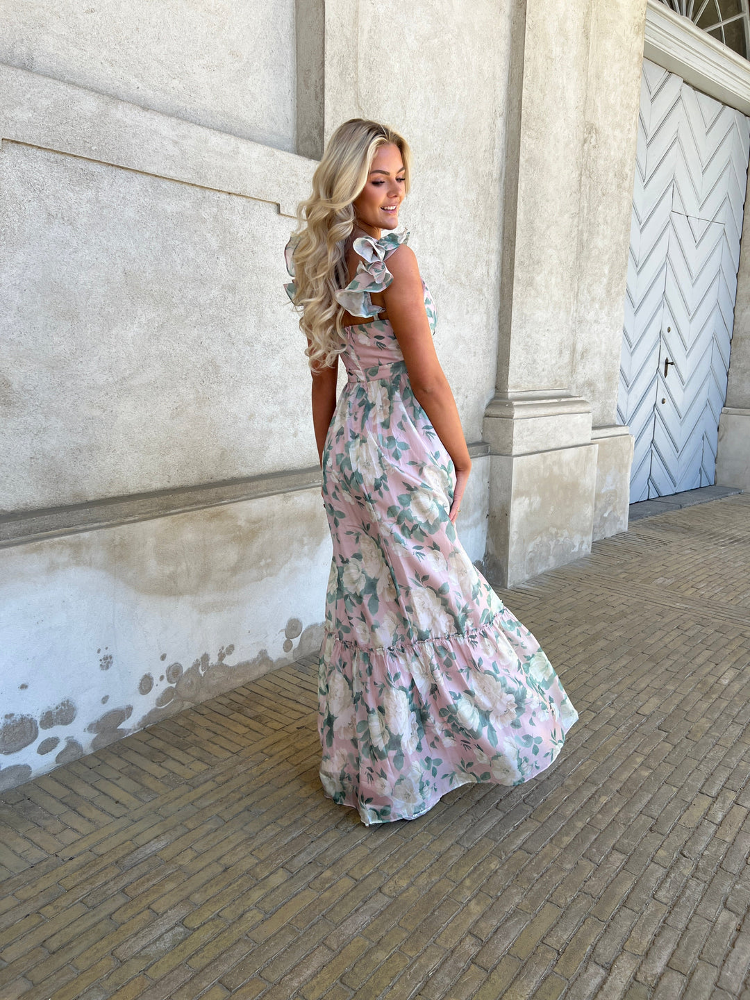 F&P rose flower dress