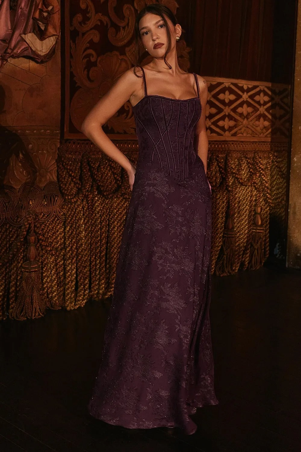 Esme Chiffon Maxi Dress