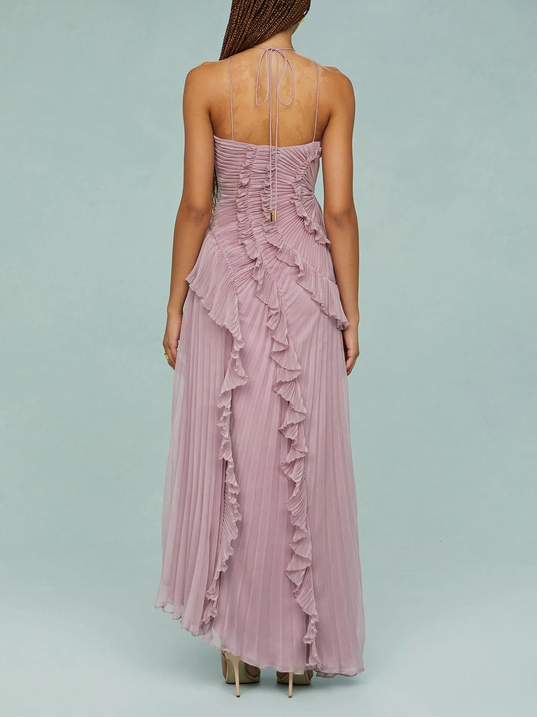 Ocean Whirl pool Maxi Dress