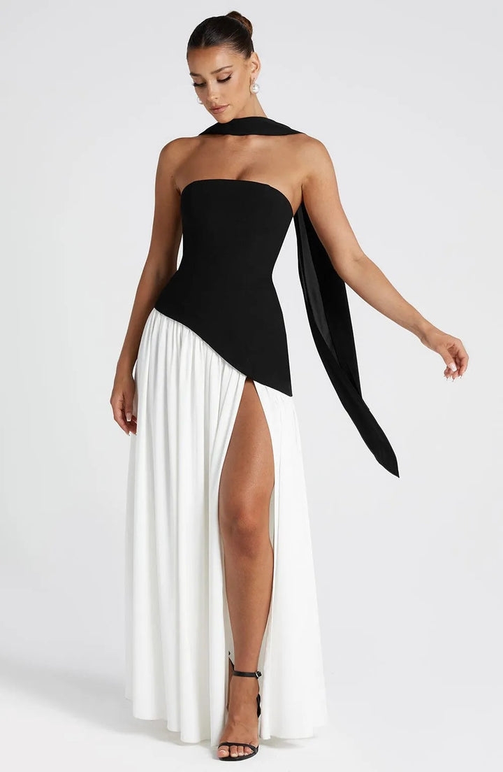 Maliyah Maxi Dress-black