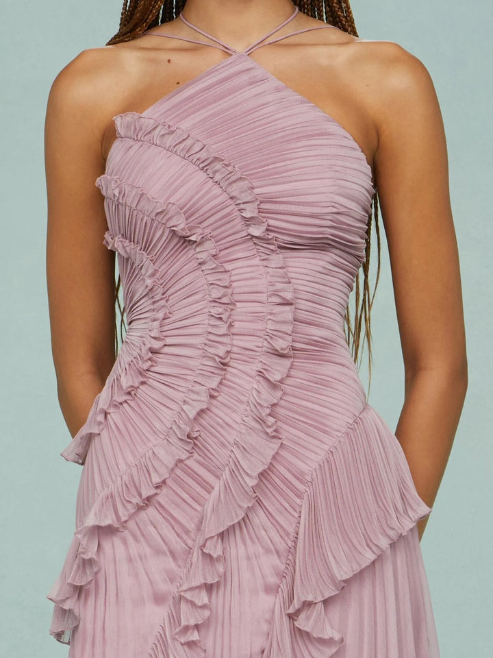 Ocean Whirl pool Maxi Dress