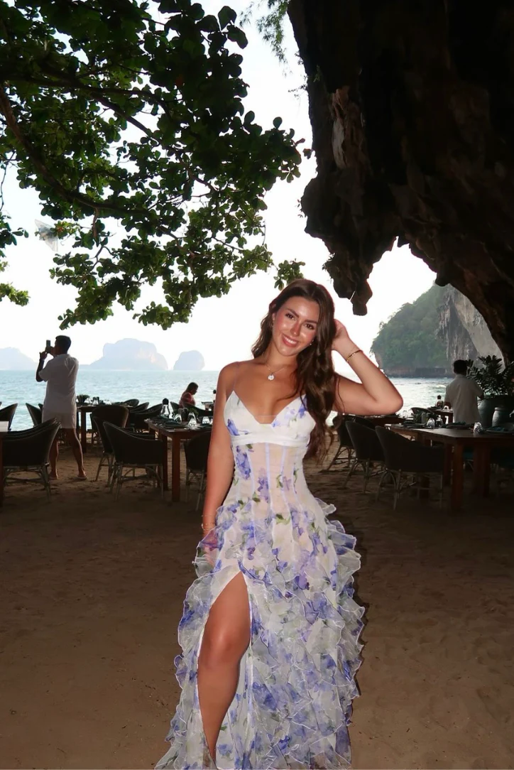 Shanna Ruffled Floral Dress