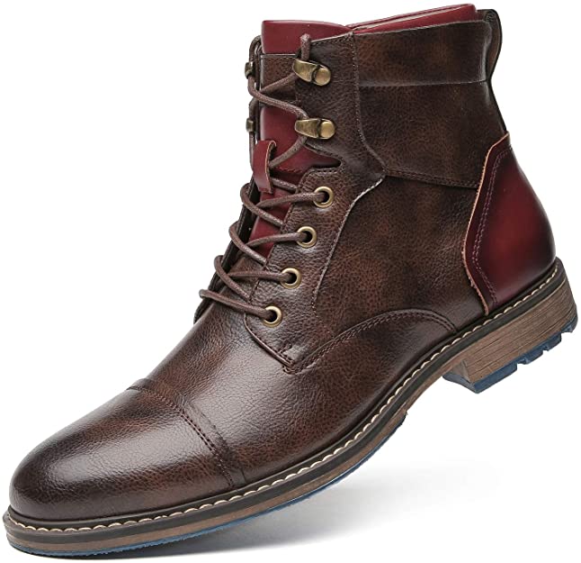 Bradford- Handmade premium leather oxford boots for men