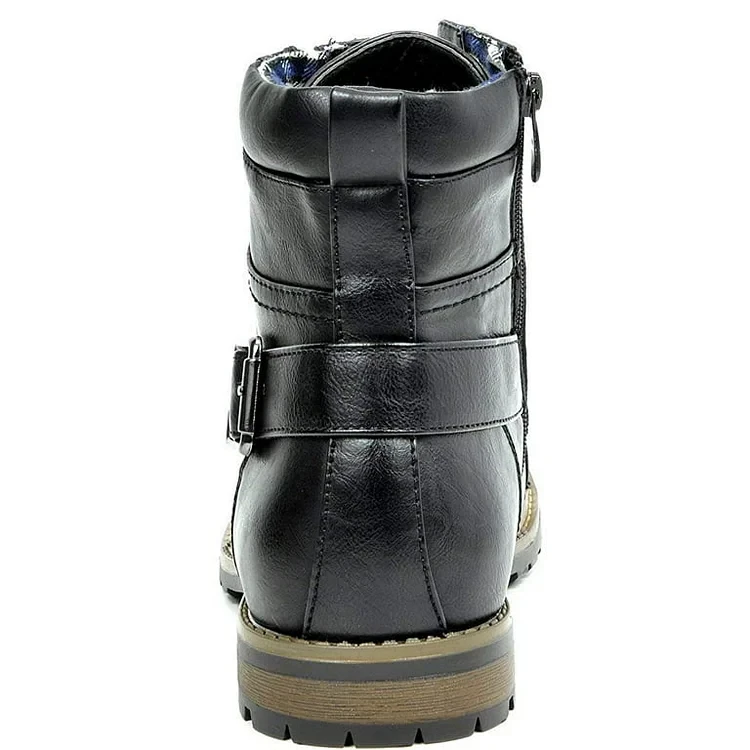 Stylish and comfortable men's motorcycle boots