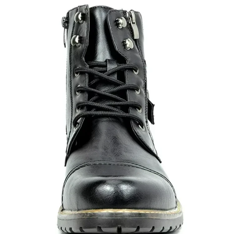 Stylish and comfortable men's motorcycle boots