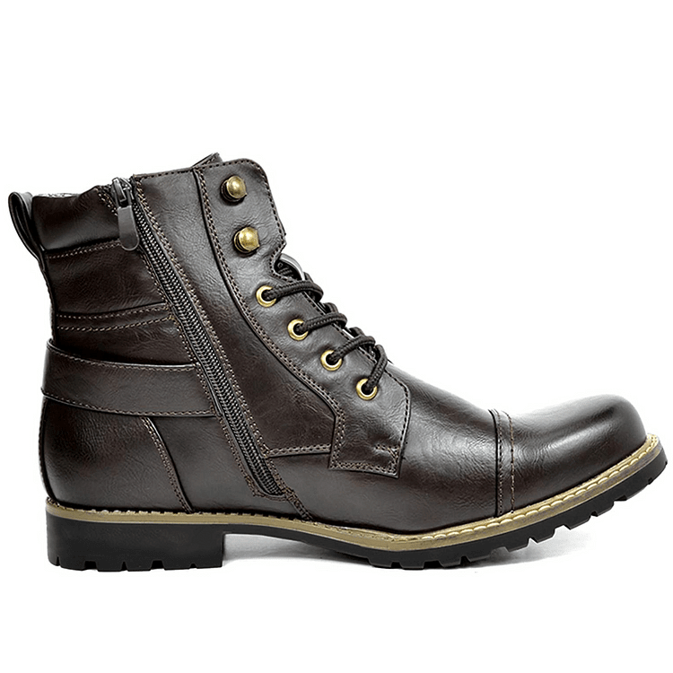 Stylish and comfortable men's motorcycle boots