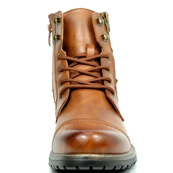 Stylish and comfortable men's motorcycle boots